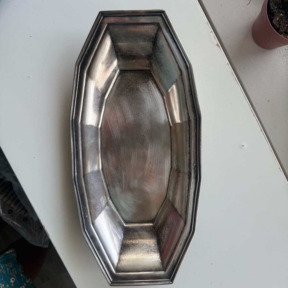 Mappin & Webb Electroplated Octagonal Serving Tray